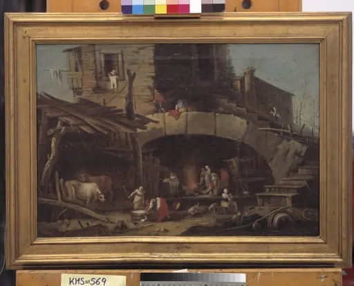 Rustic Scene, by Unknown
