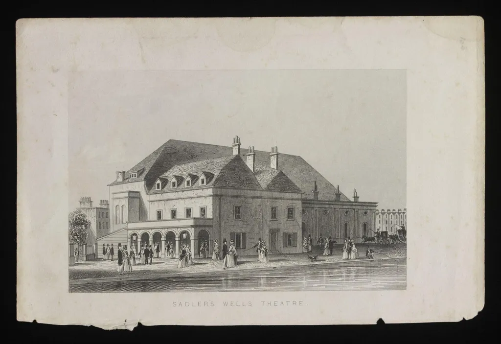 Sadler's Wells Theatre, by Unknown, 1850