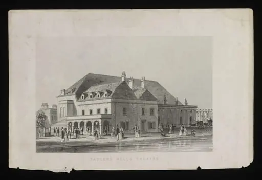 Sadler's Wells Theatre, by Unknown