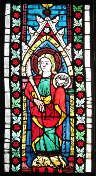 Saint Agnes, by Unknown