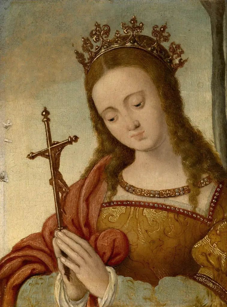 Saint at Prayers, by Unknown