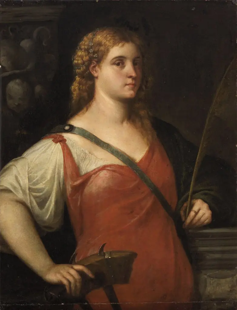 Saint Catherine, by Unknown