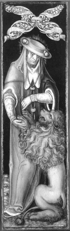 Saint Jerome, by Unknown, oil, 1520