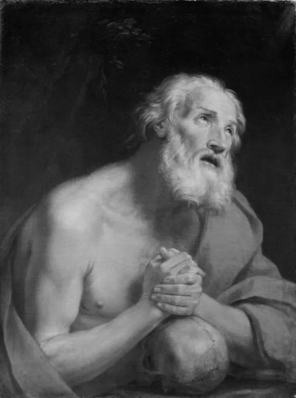 Saint Jerome, by Unknown, 1550
