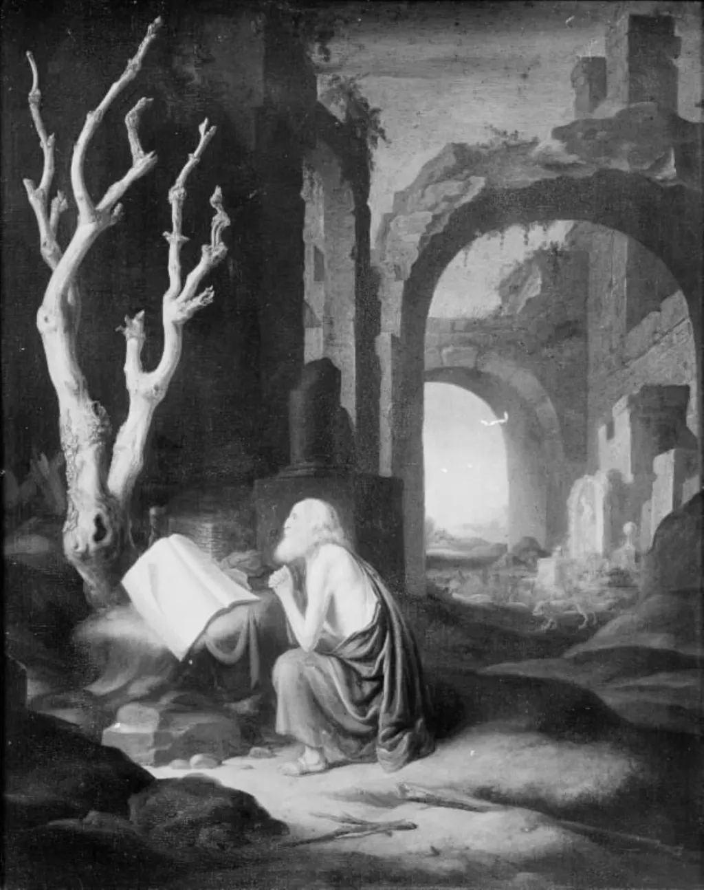 Saint Jerome, by Unknown, 1650