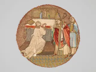 Saint Martin and Saint Hilary, by Unknown, 1430