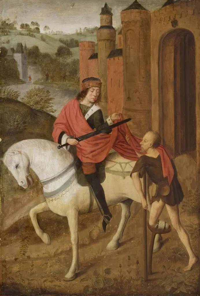 Saint Martin of Tours and the Beggar, by Unknown