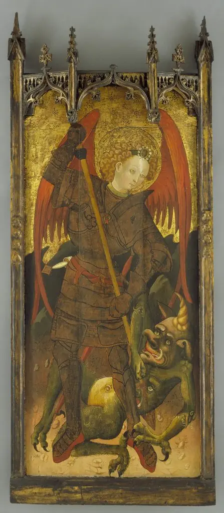 Saint Michael Fighting the Dragon, by Unknown