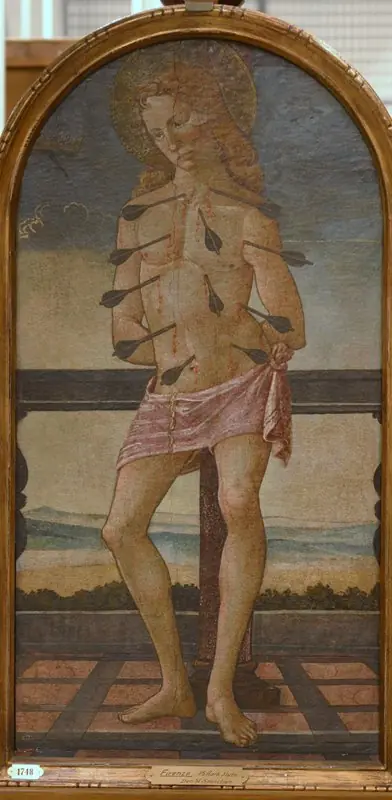 Saint Sebastian, by Unknown