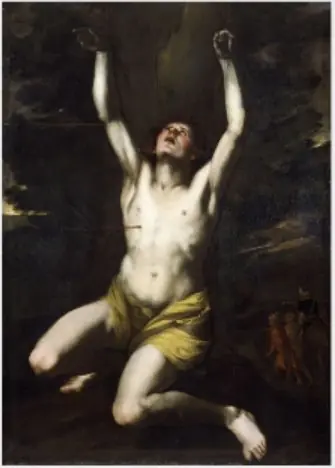 Saint Sebastian, by Unknown