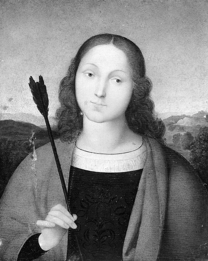Saint Sebastian, by Unknown