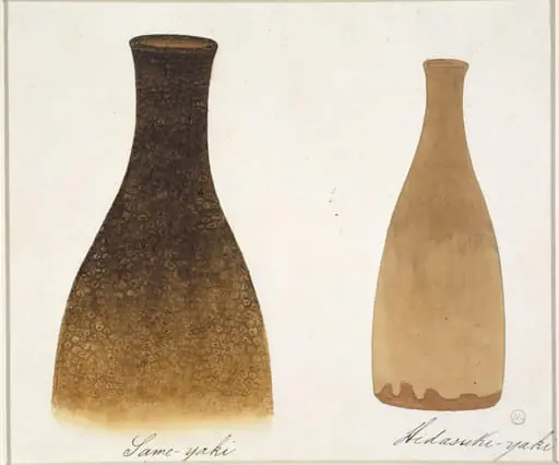 Same-yaki Hidasuki-yaki, by Unknown, 1877