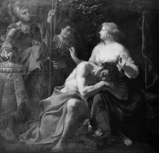 Samson and Delilah, by Unknown