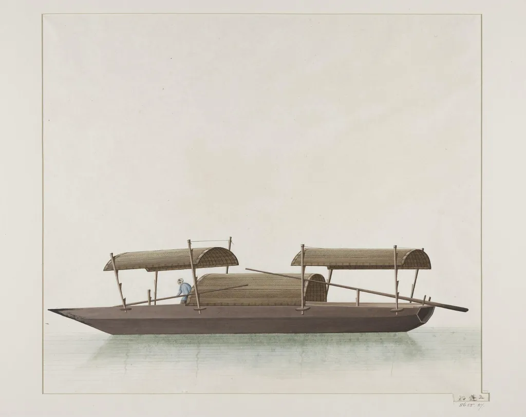 san peng chuan, by Unknown, paint, 1810