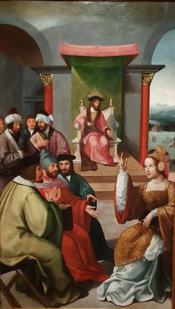 Santa Catarina discute com os Doutores, by Unknown
