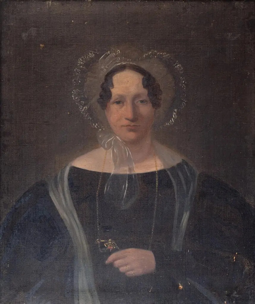 Sarah (Thomas), Mrs Bowen of Llwyngwair, by Unknown