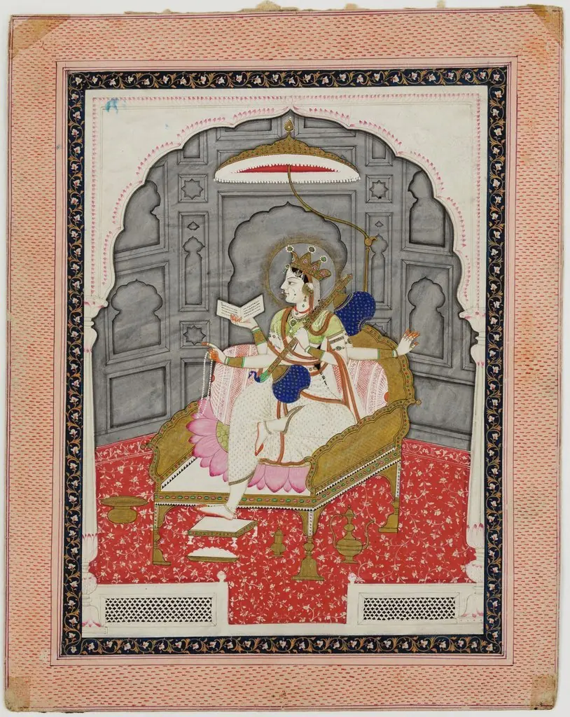 Sarasvati, by Unknown