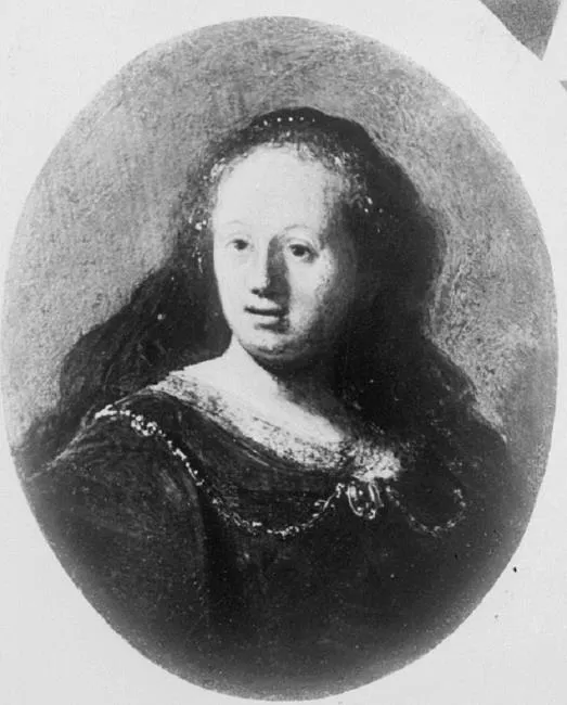 Saskia, by Unknown, oil, 1630