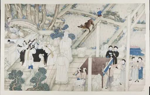 Scene at the tomb, by Unknown