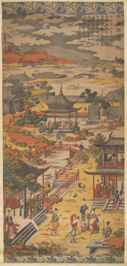 Scenic View of Suzhou, by Unknown, 1766