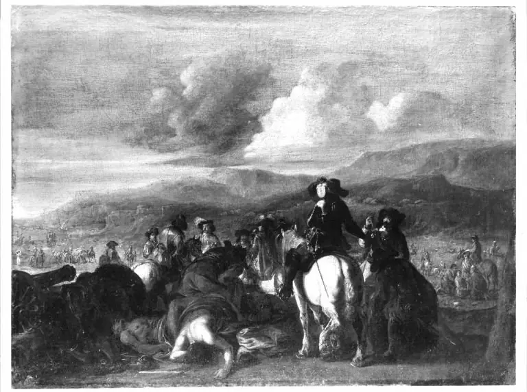 Schlachtfeld, by Unknown