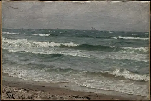 Seascape. Skagen, by Unknown