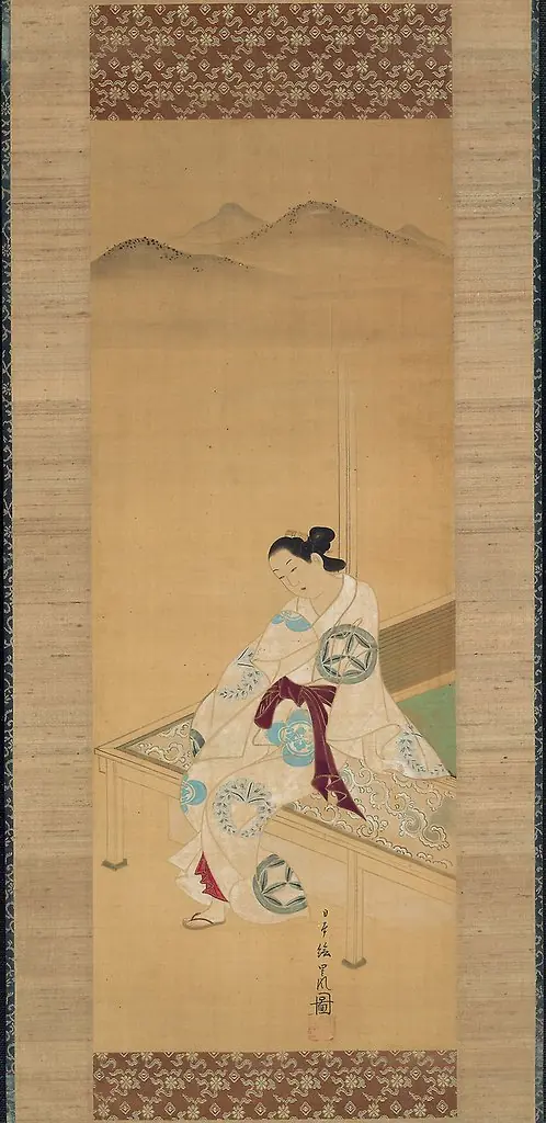 Seated Beauty, by Unknown
