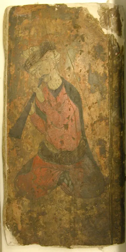 Seated Musician, by Unknown, 1600
