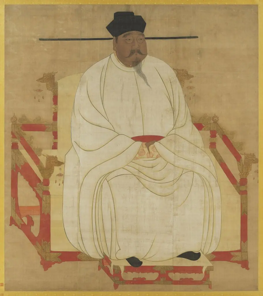 Seated Portrait of Song Taizu, by Unknown