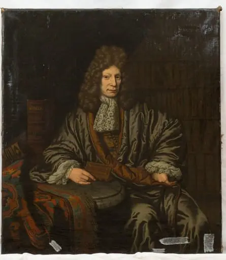 Selbstbildnis Michiel van Musscher, by Unknown