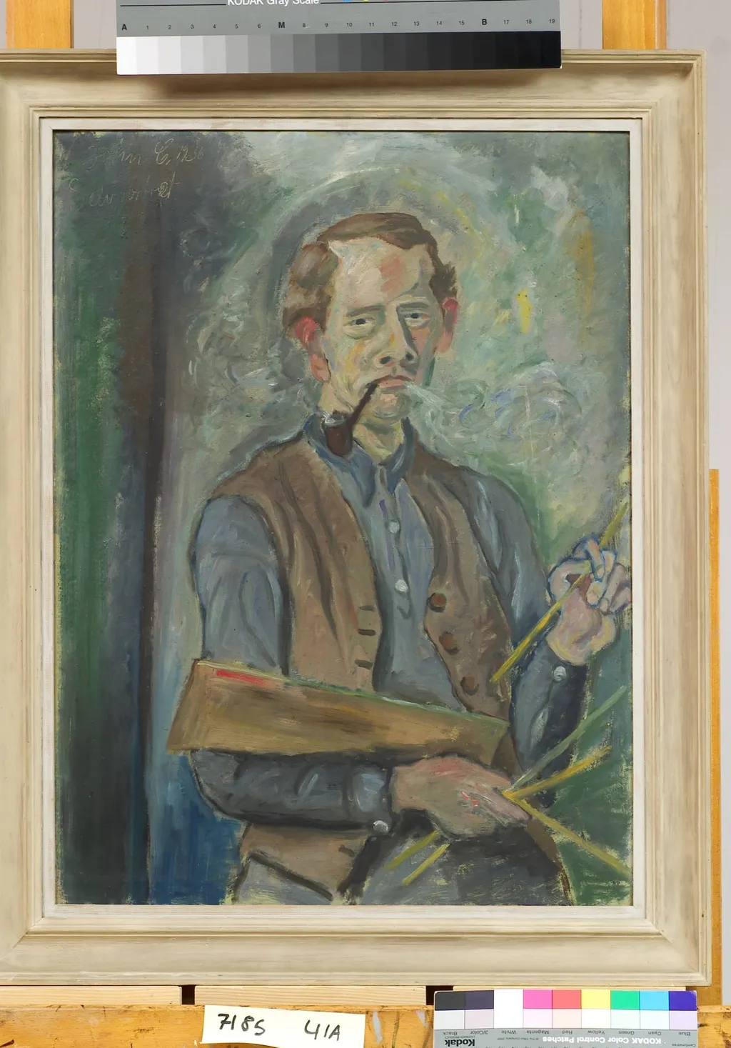 Self-Portrait, by Unknown, unspecified, 1936