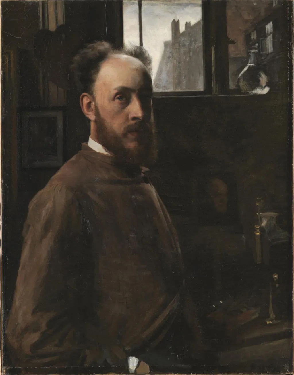 Self-Portrait, by Unknown, unspecified, 1880