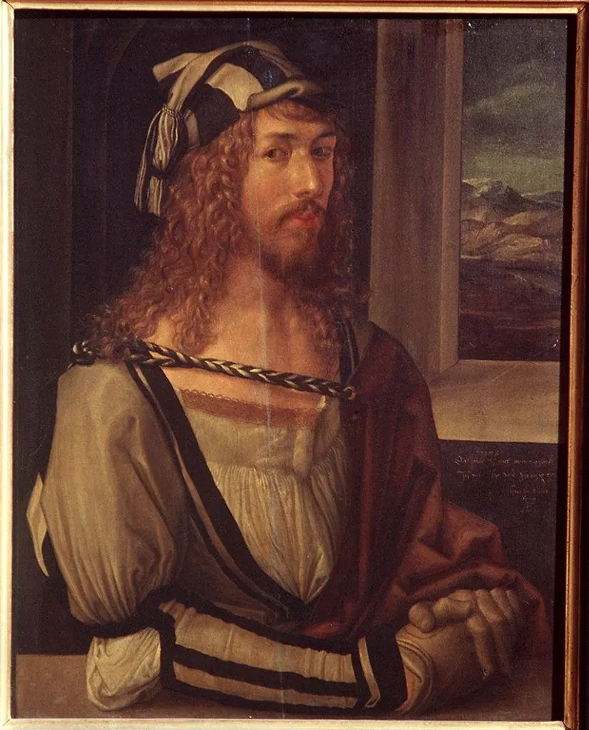 Self-portrait of Albrecht Dürer, by Unknown