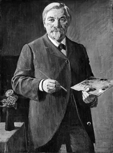 Selvportræt, by Unknown