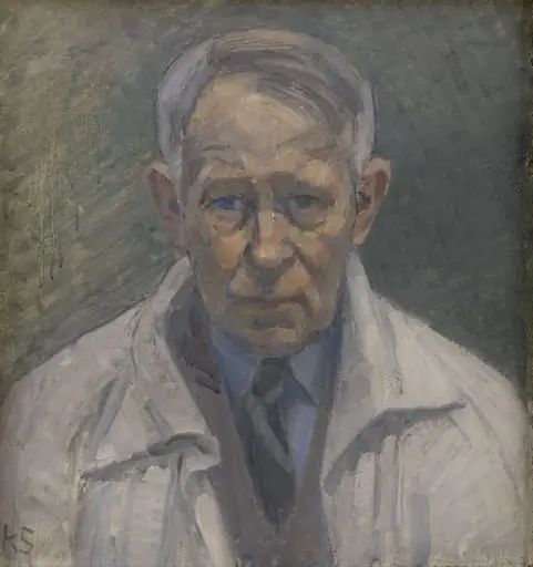 Selvportræt, by Unknown