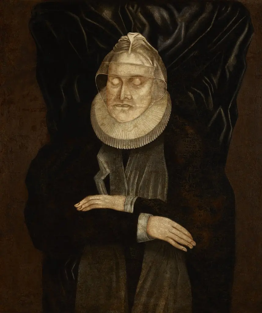 Sepulchral portrait of Anna Maria Brandenburska, Duchess, the wife of Barnim X (XII) the Younger (1567-1618), by Unknown