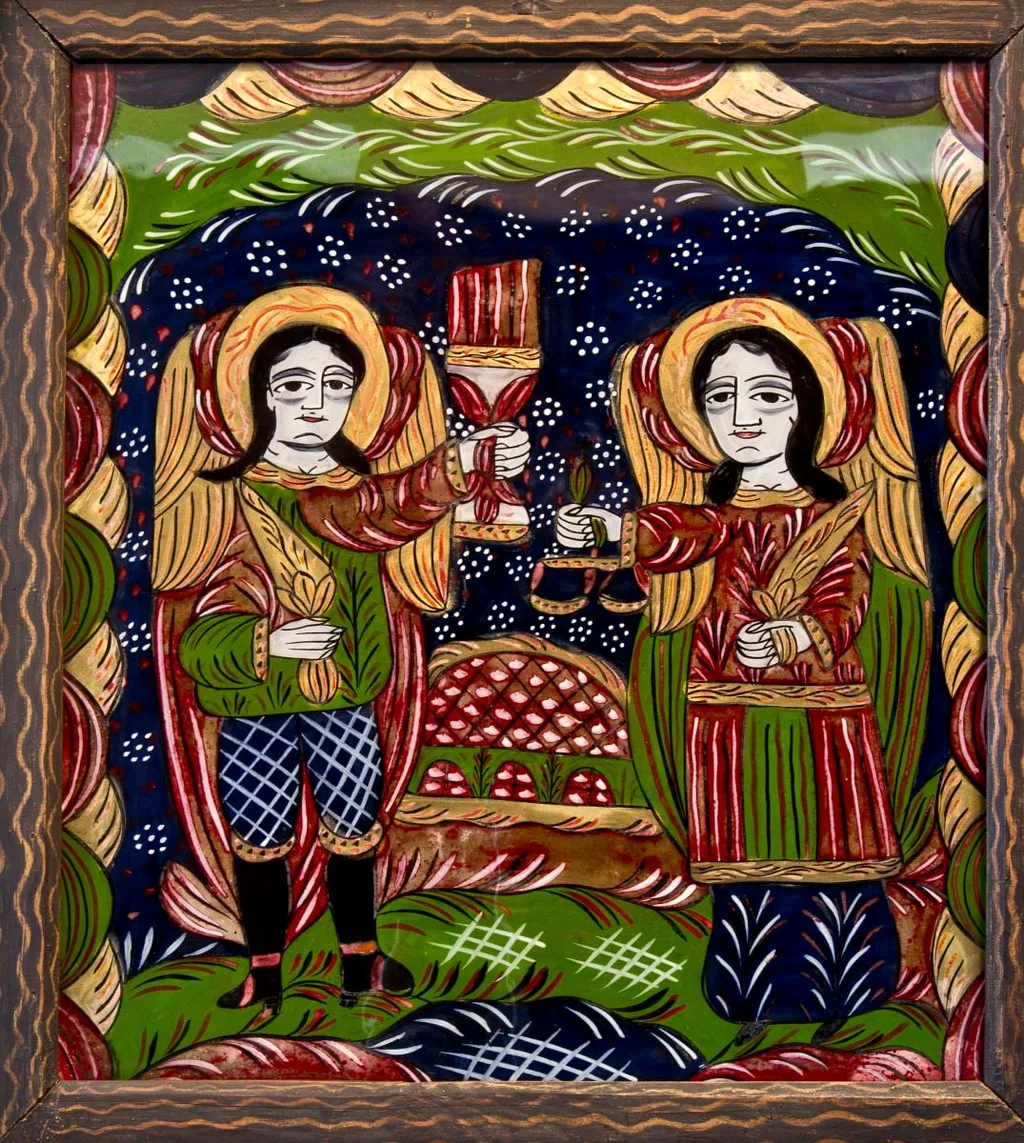 Sf. Arh. Mihail și Gavril, by Unknown, 1850