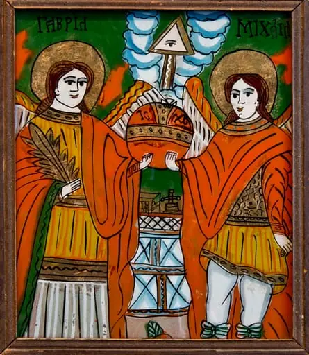 Sf. Arhangheli Mihail și Gavril, by Unknown