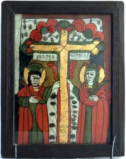 Sf. Constantin și Elena, by Unknown