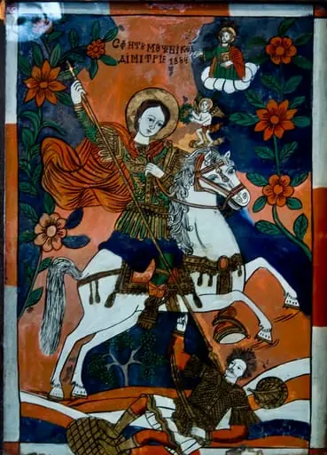 Sf. Mare Mucenic Dimitrie, by Unknown