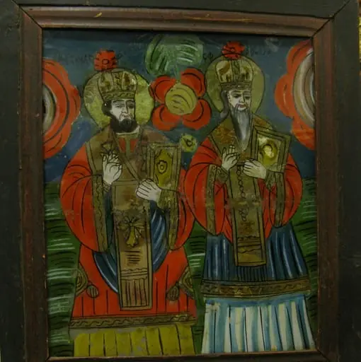 Sf. Nicolae și Vasile, by Unknown