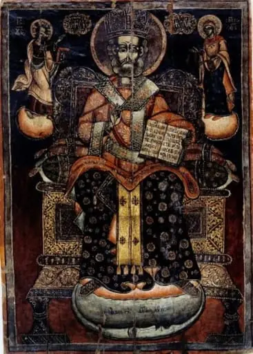 Sfântul Ierarh Nicolae, by Unknown