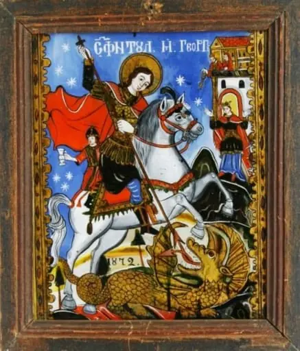 Sfântul Mare Mucenic Gheorghe, by Unknown
