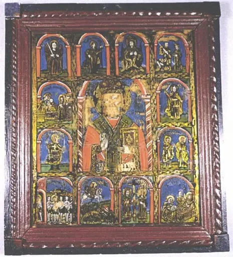 Sfântul Nicolae cu 12 scene, by Unknown