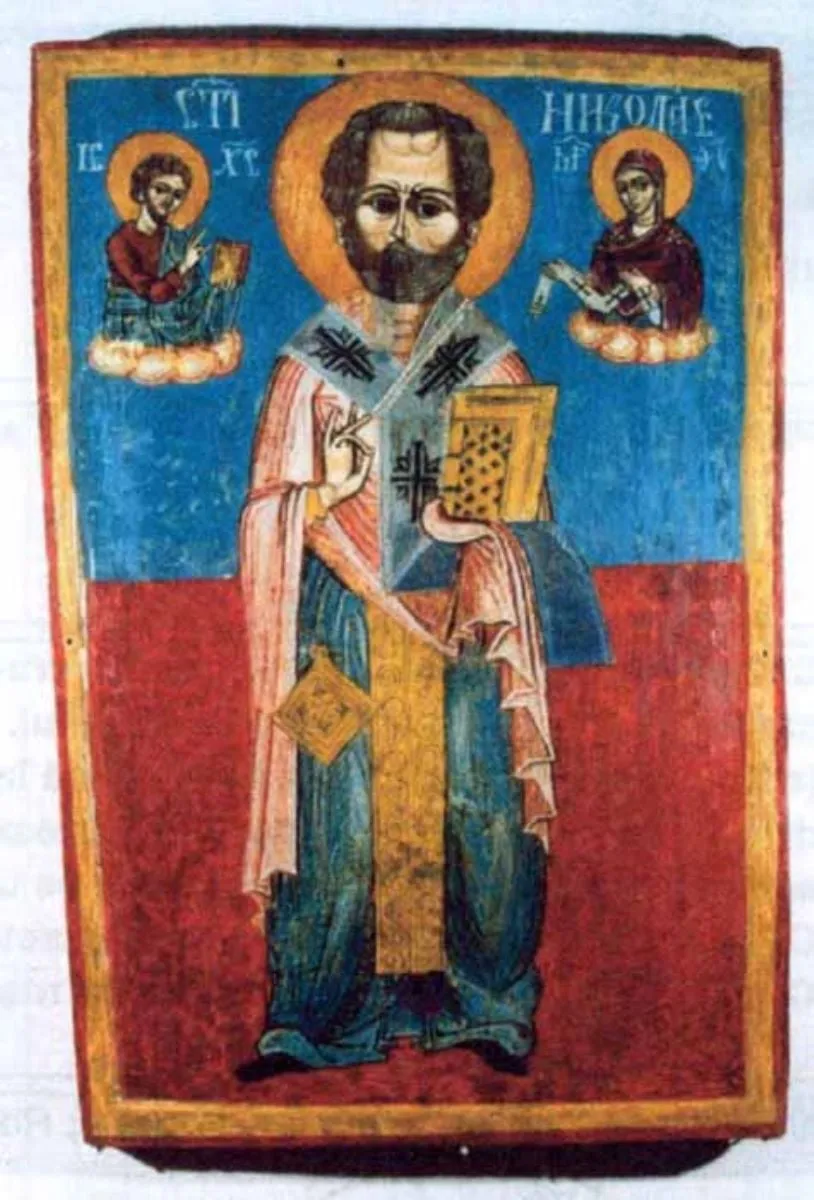 Sfântul Nicolae-Episcop, by Unknown, 1773