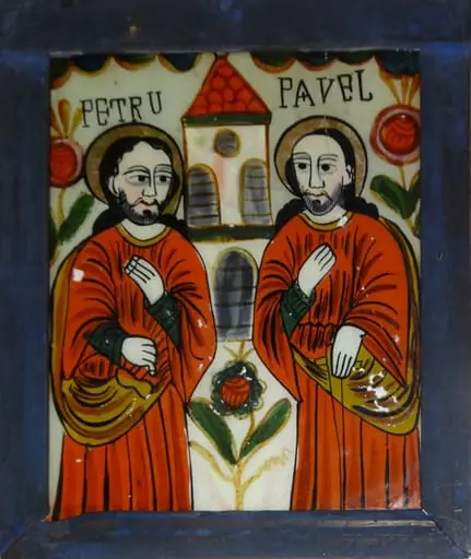 Sfinții Apostoli Petru și Pavel, by Unknown, 1850