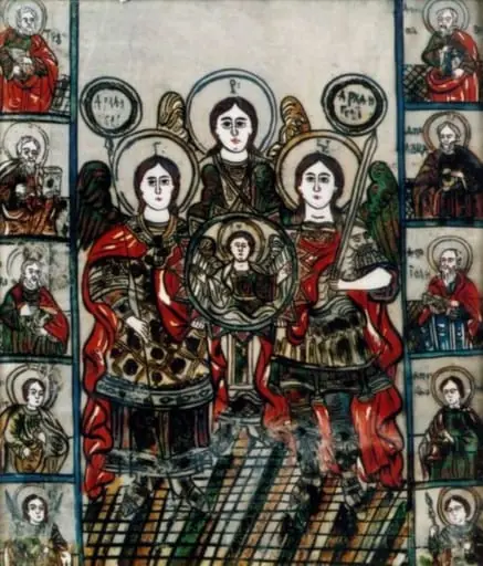 Sfinții militari, by Unknown