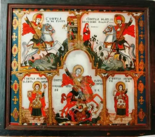 Sfinții militari, by Unknown