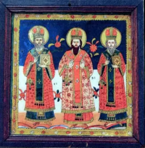 Sfinții Trei Ierarhi - Vasile, Grigore și Ioan, by Unknown
