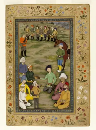 Shah Abbas and Khan Alam, by Unknown